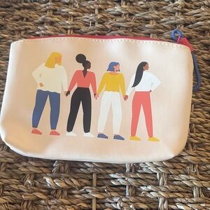 IPSY Makeup Bag 
- Women Unite Silhouettes Bag